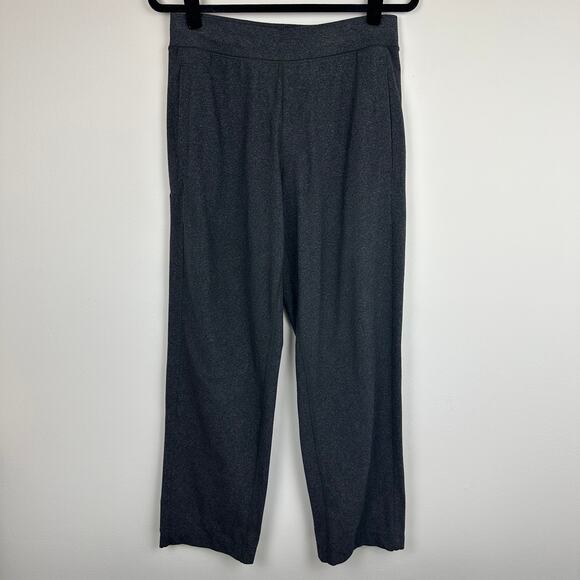 Lululemon Mens Adjustable Drawstring Straight Leg Pockets Dark Grey Sweatpants